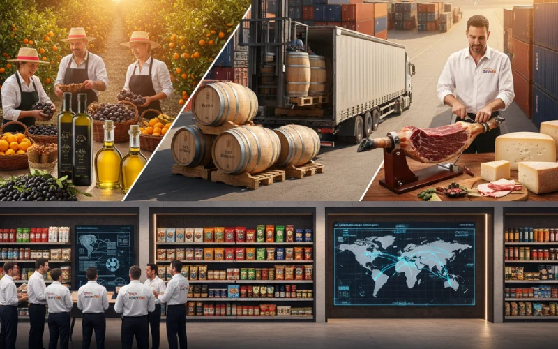 Spain Food Exports