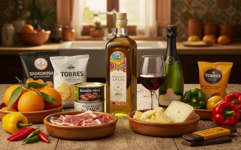 What Food Does Spain Export